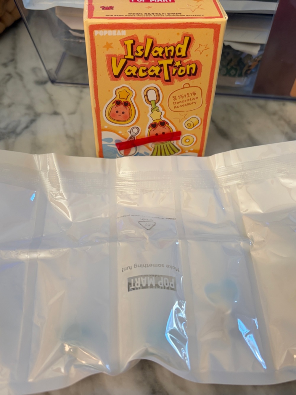 Popmart island vacation decorative accessories confirmed-crybaby
